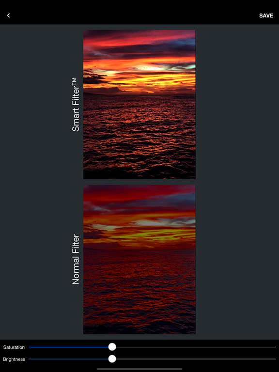 Smart Saturation iPad screenshot 4 - Photo & Video app