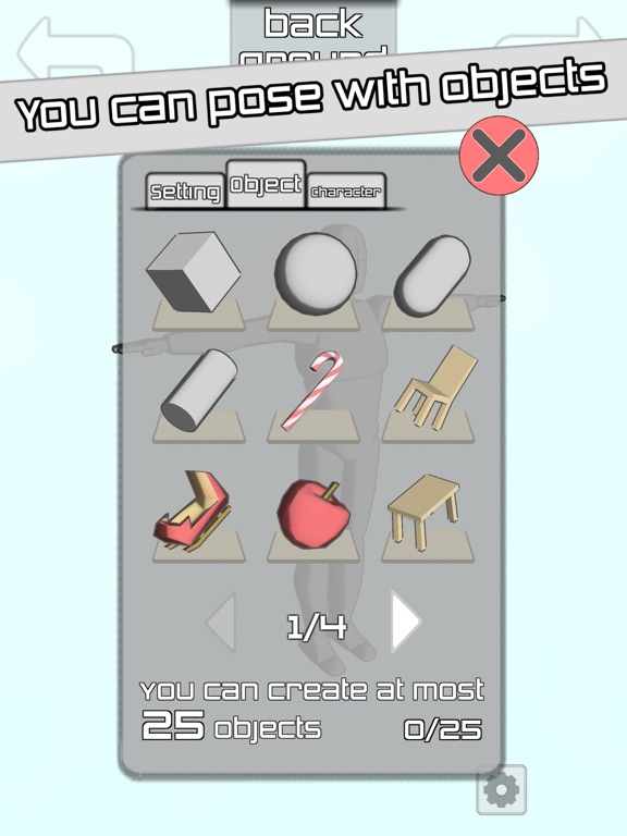 Make A Pose iPad screenshot 5 - Entertainment app