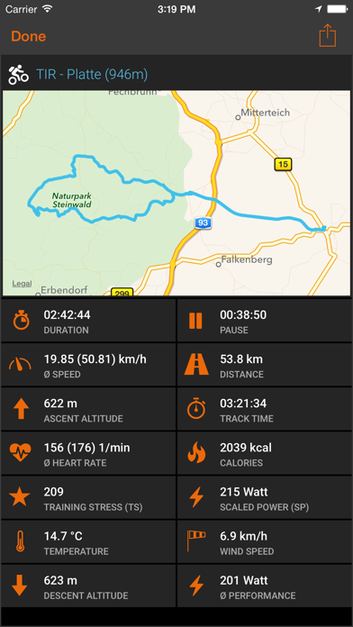 PowerTraxx GPS Tracker Screenshot