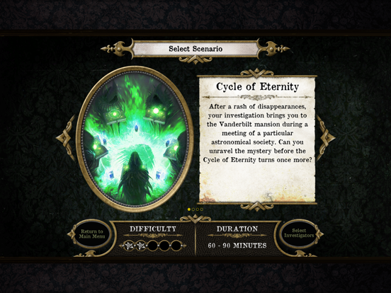 Screenshot #2 for Mansions of Madness