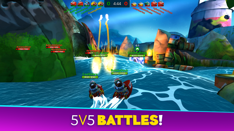 #3. Battle Bay (iOS) От: Rovio Entertainment Oyj