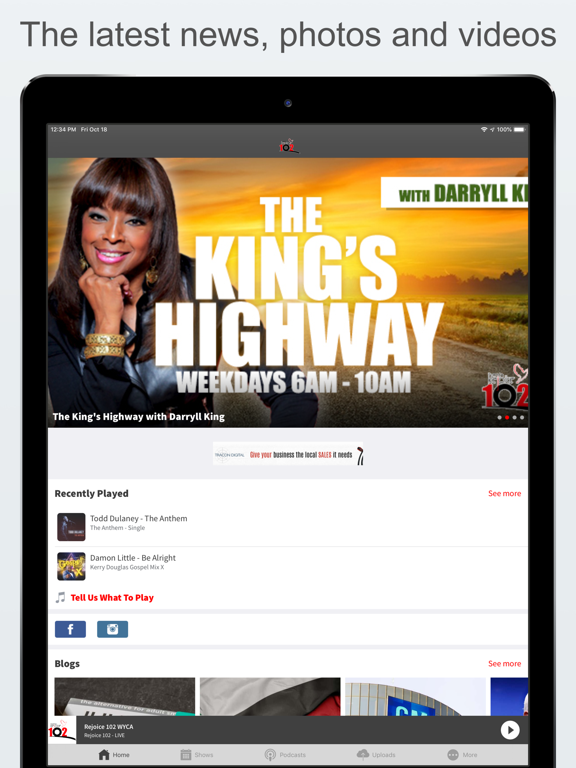 Screenshot #4 pour Rejoice 102  WYCA