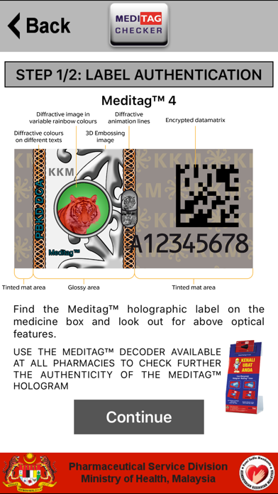 Screenshot #3 pour MediTag Checker