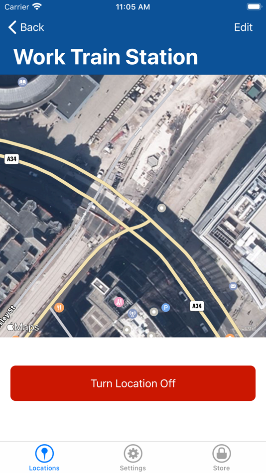#3. I've Arrived GPS Alarm (iOS) By: John Benson