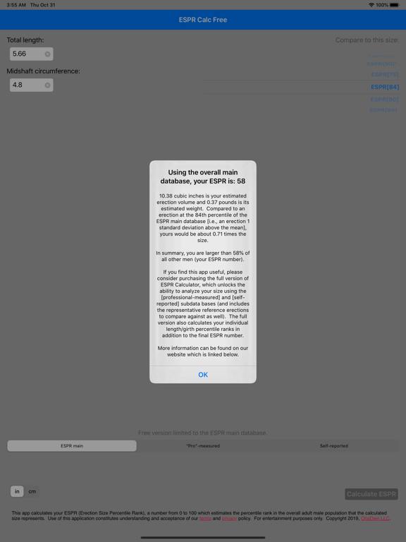Screenshot #6 pour ESPR Calc Free