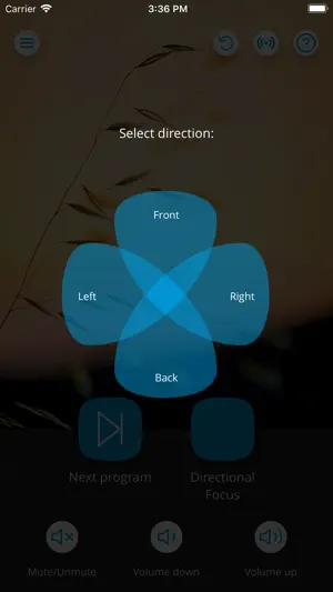 WIDEX TONELINK screenshot 2