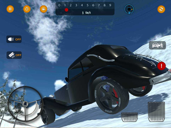 Retro Car Simulator iPad screenshot