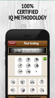 iq test: brain cognitive games iphone screenshot 4