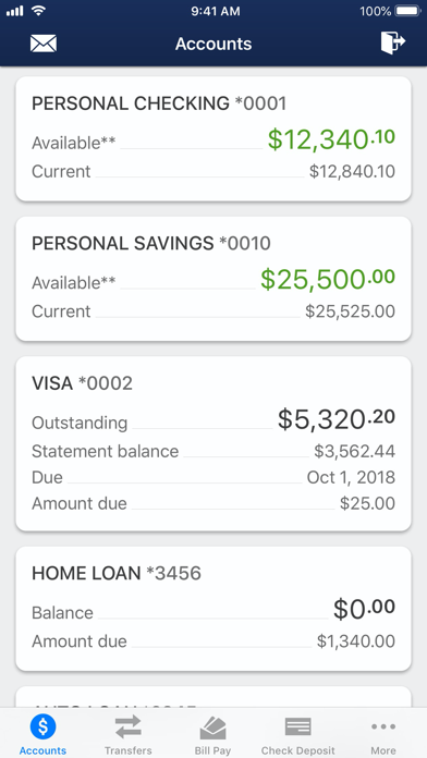 Xplore FCU Mobile Banking Screenshot
