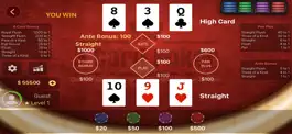 Game screenshot 3 Card Poker Casino mod apk