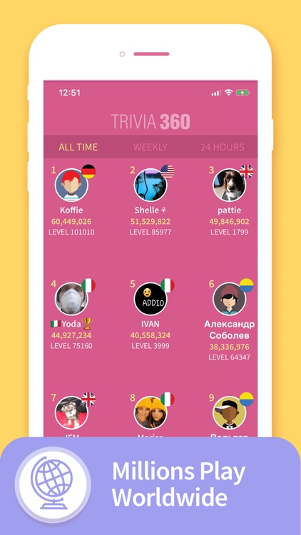 TRIVIA 360: Quiz Game screenshot-3