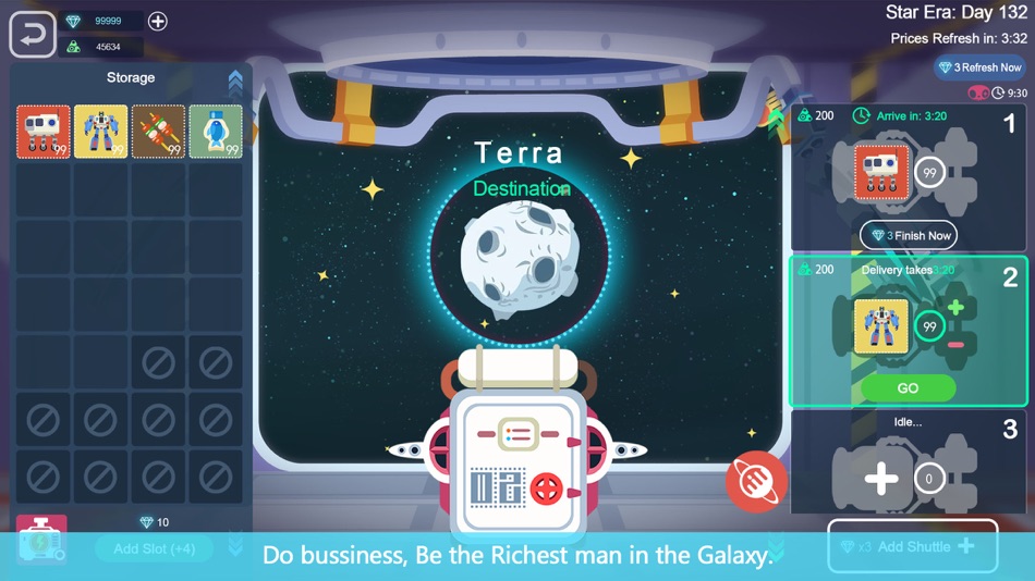 #2. Galaxy Tycoon (iOS) 由: Beijing Star Halo Technology Co., Ltd