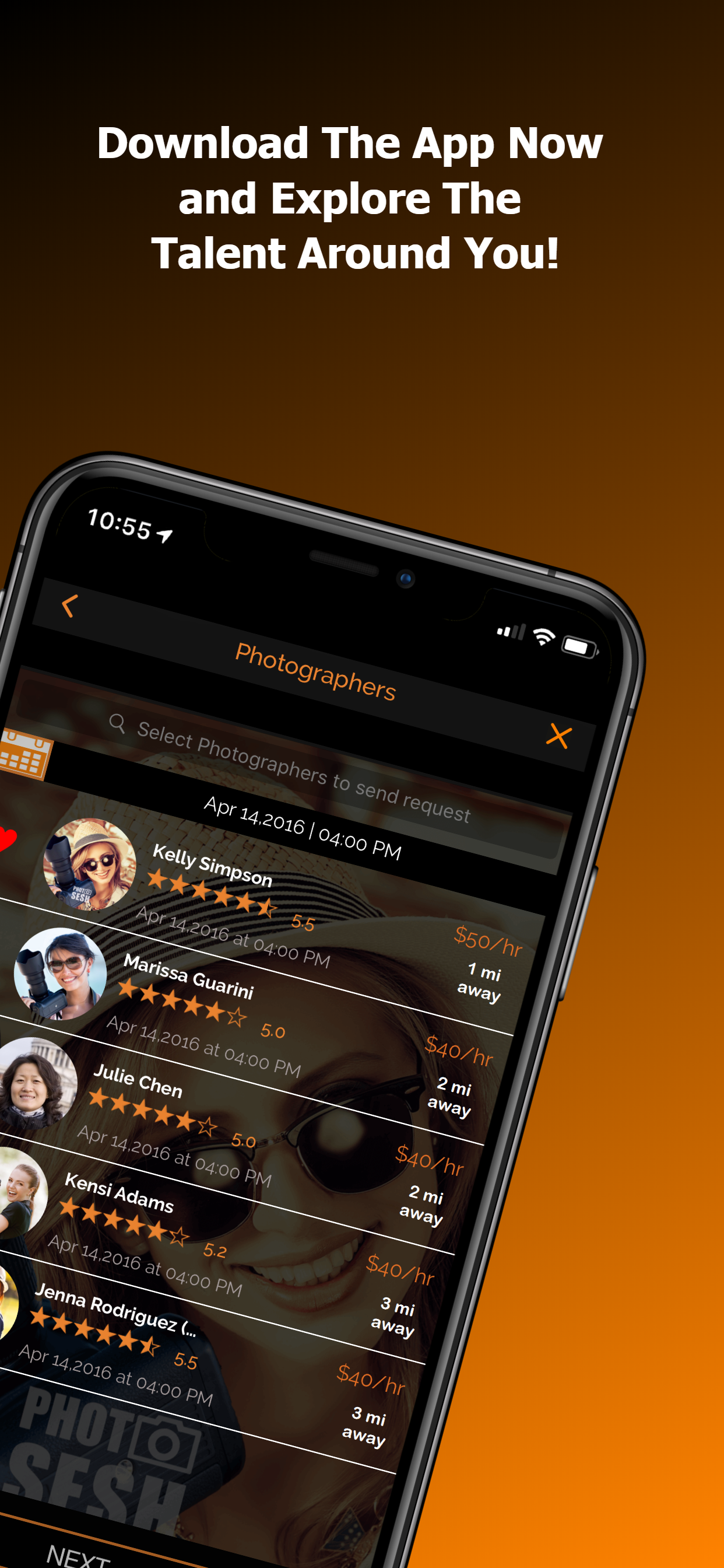 PhotoSesh – Find Photographers screenshot 5