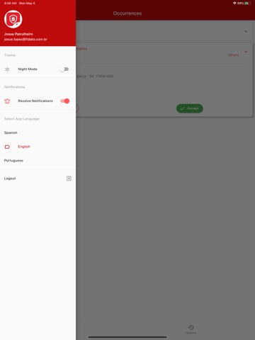 App screenshot