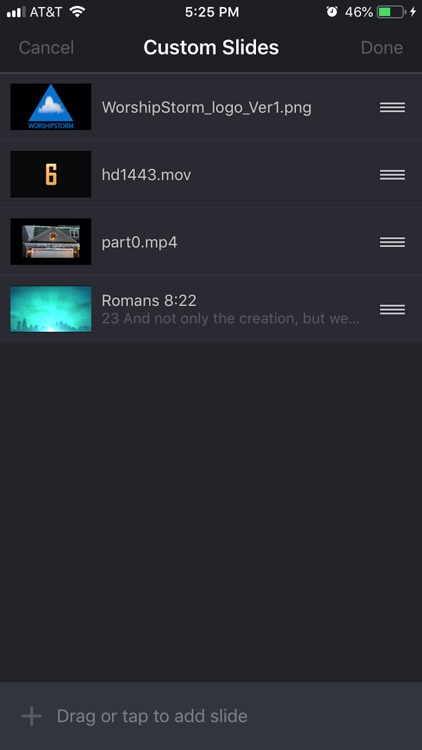 WorshipStorm Projector