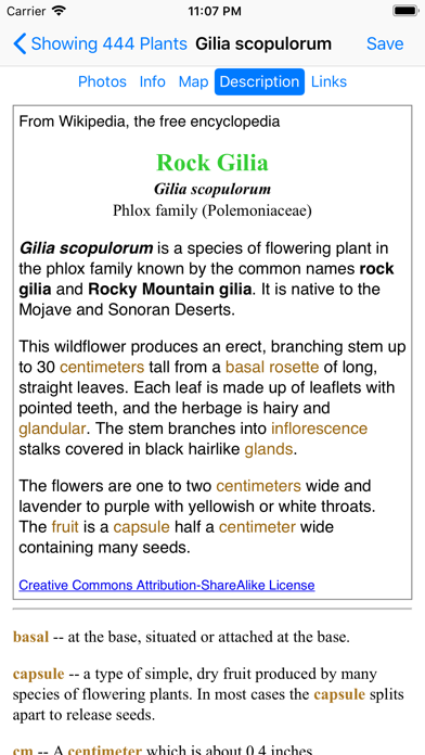 Death Valley Wildflower Search Screenshot