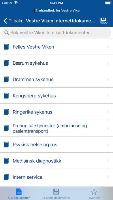 eHåndbok - Vestre Viken Screenshot