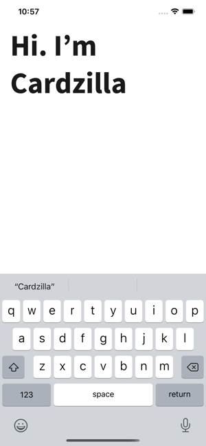 Cardzilla Screenshot