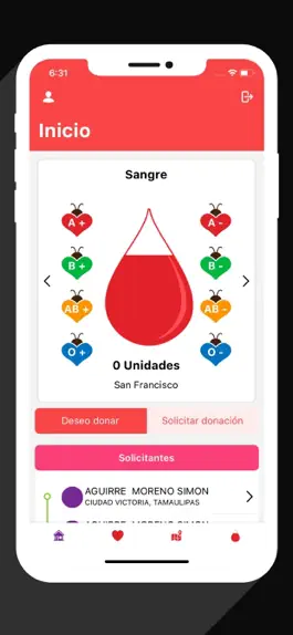 Game screenshot Banco de sangre LAMOVI apk