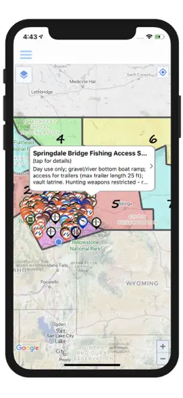 Game screenshot Montana Fishing Access apk