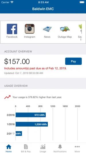 Baldwin EMC screenshot 2