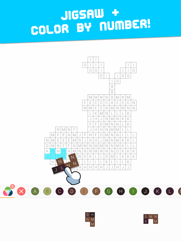 Screenshot #4 pour Pixsaw: Pixel Jigsaw Puzzle