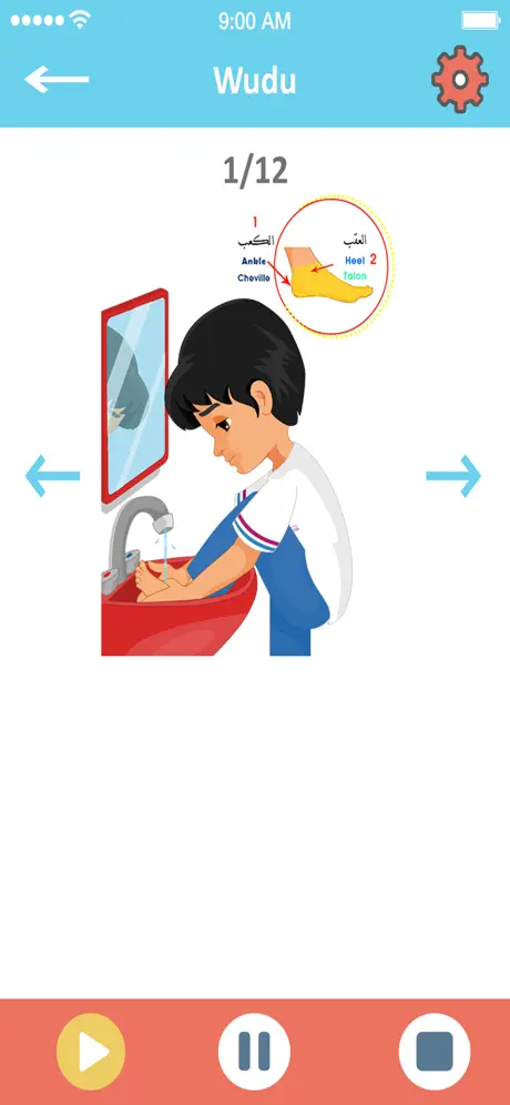 Muslim guide Salah & Wudu