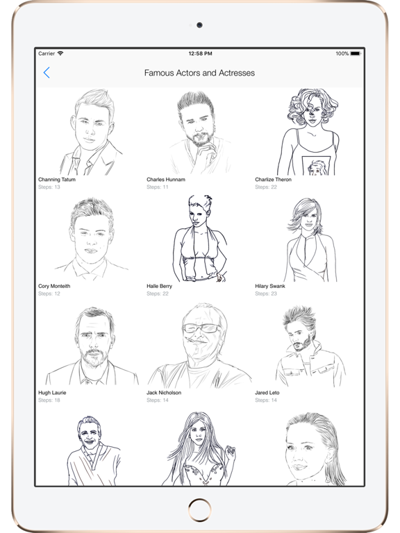 Screenshot #6 pour Draw Famous People