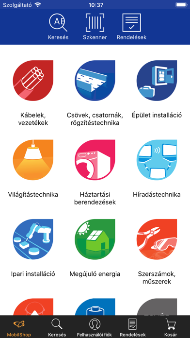 Screenshot #1 pour Sonepar HU MobilShop
