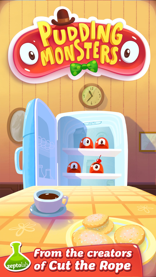 #1. Pudding Monsters (iOS) Bởi: ZeptoLab UK Limited