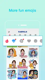 funmoji - customized avatar! iphone screenshot 2
