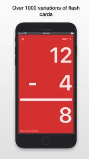 mathcards ÷ x + - iphone screenshot 4