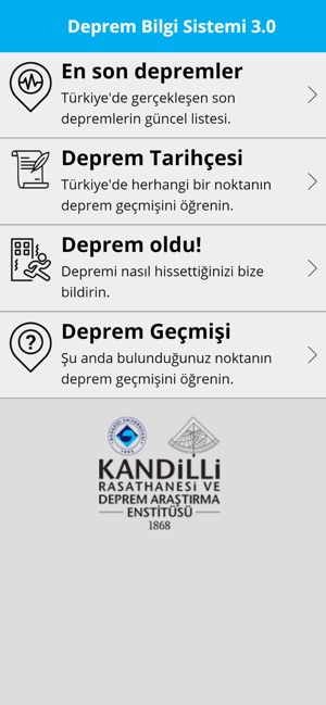 Deprem Bilgi Sistemi 3.0(圖1)-速報App