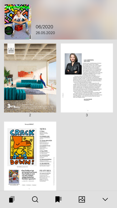 Monopol - Magazin für Kunst Screenshot
