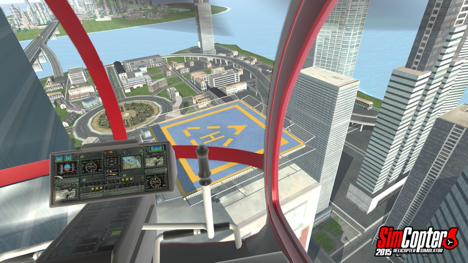 #5. Helicopter Simulator 2015 (iOS) 由: Thetis Consulting