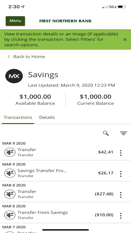 First Northern Mobile Banking screenshot-3