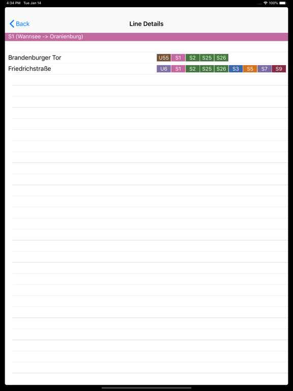 Screenshot #6 pour Berlin Subway Route Planner