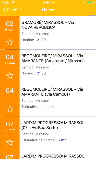 Screenshot #3 pour PotyBus STTU/Natal