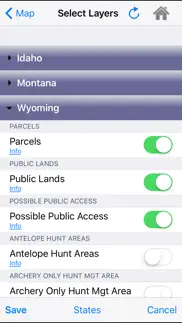 i-hunting : gps maps app iphone screenshot 2