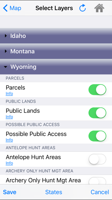 i-Hunting : GPS Maps App Screenshot