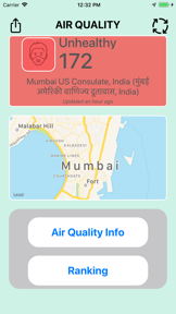 Check Air Quality Pollution screenshot