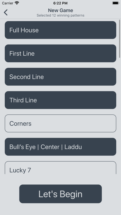 Tambola Generator iPhone screenshot 7 - Games app