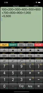 Panecal Plus Sci. Calculator screenshot #1 for iPhone