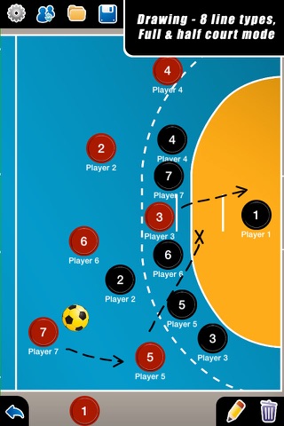 Coach Tactic Board: Handball++ - náhled
