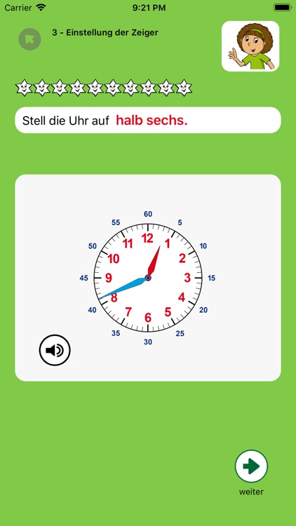 Die Uhr & Uhrzeit lernen