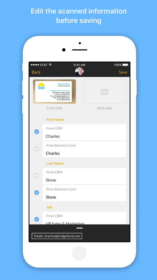 #3. Card Scanner (iOS) By: Zoho Corporation