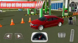 gas station: car parking sim iphone screenshot 2