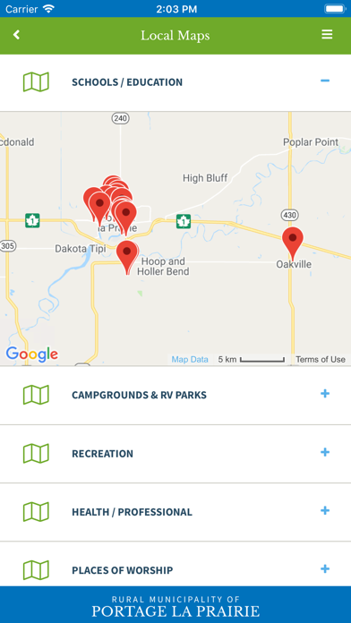 App screenshot