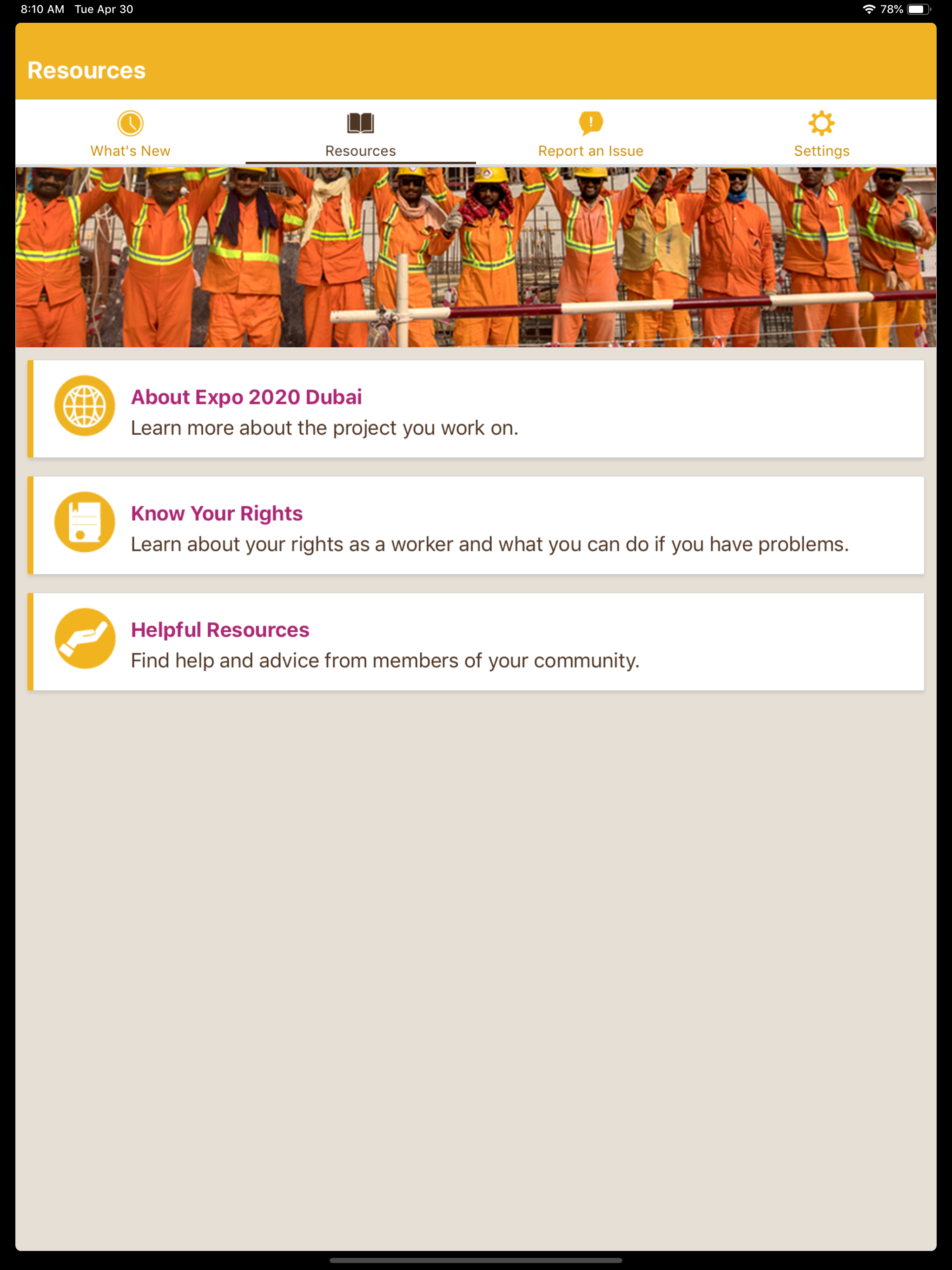 Expo Worker Connect screenshot 5