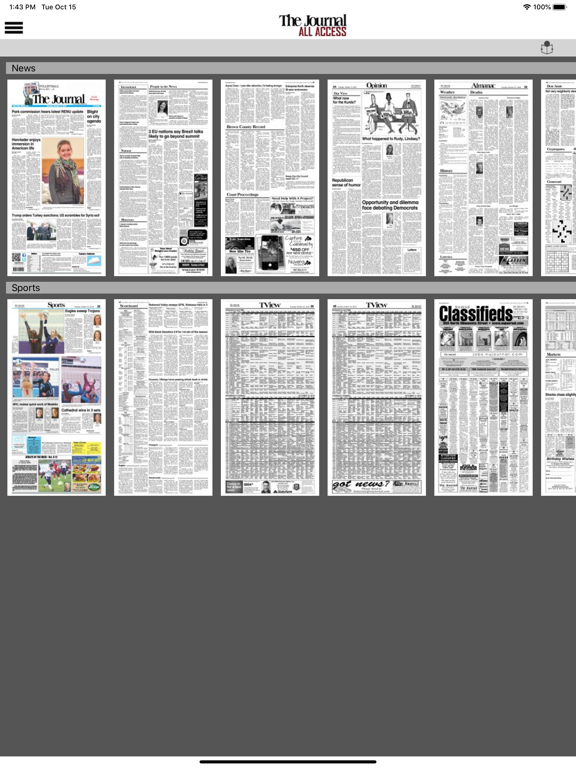 New Ulm Journal All Access iPad screenshot 5 - News app
